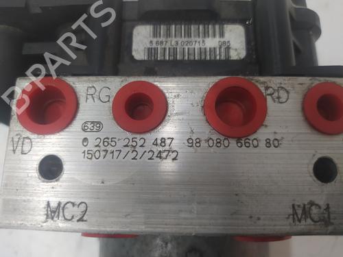 ABS pump PEUGEOT 3008 I MPV (0U_) 1.6 BlueHDi 120 | BP16960316M43 
