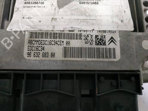 Engine control unit (ECU) CITROËN XSARA PICASSO (N68)  | BP8709639M57 