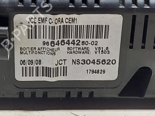 Display monitor PEUGEOT 308 SW I (4E_, 4H_) 1.6 HDi | BP23130814C48 