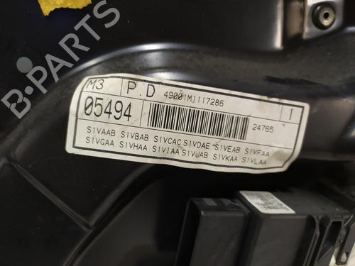 Rear right window mechanism SEAT LEON (1M1) | BP29607854C25