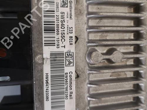Engine control unit (ECU) CITROËN BERLINGO / BERLINGO FIRST MPV (MF_, GJK_, GFK_) 2.0 HDI 90 (MFRHY) | BP8700005M57 