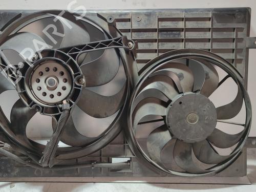Used Radiator fan VW POLO (9N_, 9A_) 1.4 TDI (75 hp) 8708639