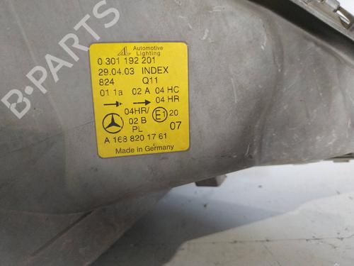 Left headlight MERCEDES-BENZ A-CLASS (W168) A 140 (168.031, 168.131) | BP8712751C28 
