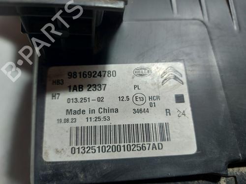 Right headlight CITROËN C5 AIRCROSS (A_)  | BP31344128C29 