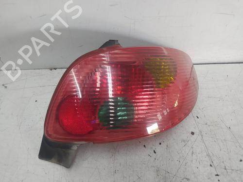 Used Right taillight PEUGEOT 206 Hatchback (2A/C) 1.4 HDi eco 70 (68 hp) 27818594