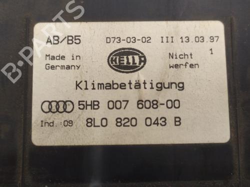 Climate control AUDI A4 B5 (8D2) 1.9 TDI | BP32507721I5