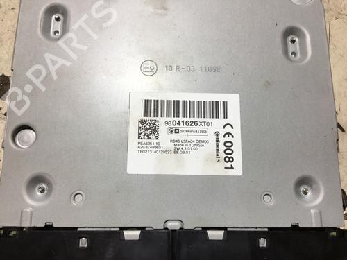 Radio PEUGEOT 3008 I MPV (0U_) 1.6 HDi 115 / BlueHDi 115 | BP27434145E6 