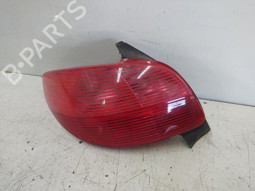 Used Left taillight PEUGEOT 206 Hatchback (2A/C) 1.6 i (89 hp) 24642420