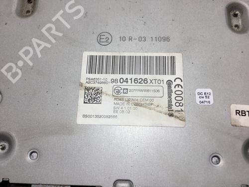 Radio CITROËN C3 II (SC_) | BP28428651E6