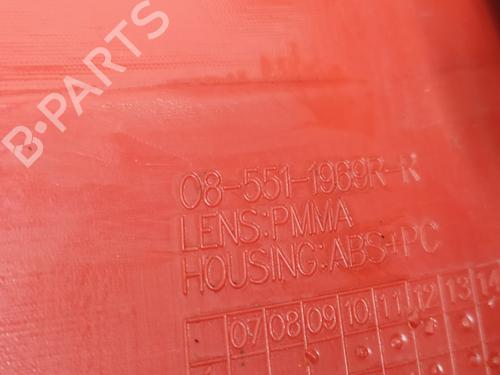 Right taillight RENAULT MEGANE II Saloon (LM0/1_) | BP32095458C35