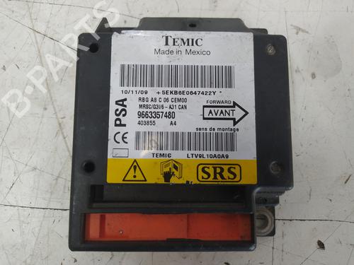 Used ECU airbags CITROËN C3 II (SC_) 1.4 HDi 70 (SC8HZC, SC8HR0, SC8HP4) (68 hp) 8698969