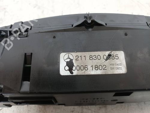 AC-Styringsenhed/Manøvreenhed MERCEDES-BENZ E-CLASS (W211) E 270 CDI (211.016) | BP11286022I5 