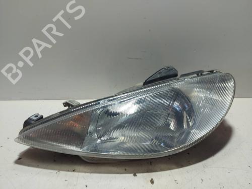 Used Left headlight PEUGEOT 206 Hatchback (2A/C) 1.9 D (69 hp) 23129636