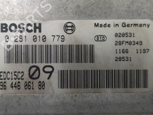 Engine control unit (ECU) PEUGEOT 307 (3A/C) 2.0 HDi 110 | BP13118654M57