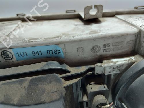Right headlight SKODA OCTAVIA I (1U2) 1.9 TDI | BP8707162C29 