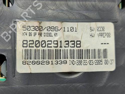 Instrument cluster RENAULT LAGUNA II Grandtour (KG0/1_) 1.9 dCi (KG0G) | BP17613428C47 