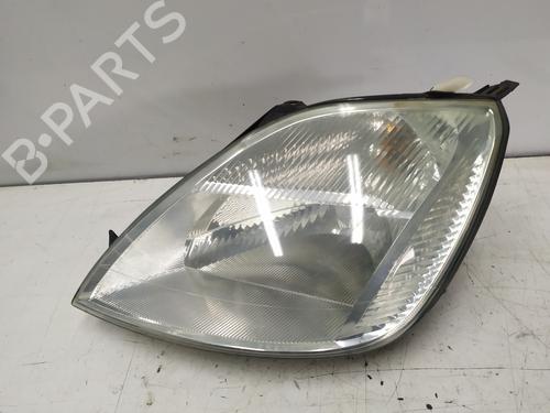 Used Left headlight FORD FIESTA V (JH_, JD_) 1.6 TDCi (90 hp) 12512554