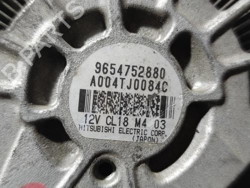 Alternator PEUGEOT 407 (6D_) 2.0 HDi 135 (6DRHRH, 6DRHRE, 6DRHRG, 6DRHRJ) | BP8707622M7 
