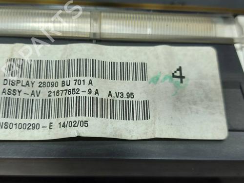 Display monitor NISSAN ALMERA II Hatchback (N16)  | BP18110078C48 