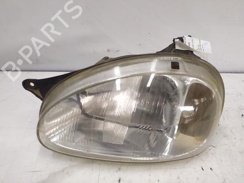 Used Left headlight OPEL CORSA B (S93) 1.4 i (F08, F68, M68) (60 hp) 12512440