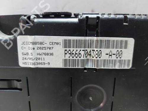 Instrument cluster CITROËN C4 Picasso I MPV (UD_) 1.6 HDi 110 | BP20293907C47 