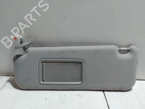 Venstre solskærm TOYOTA PRIUS Liftback (_W2_) 1.5 Hybrid (NHW20_, NHW20R) (112 hp) 32979216