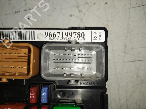 Fuse box PEUGEOT 207 (WA_, WC_) | BP31902412E1