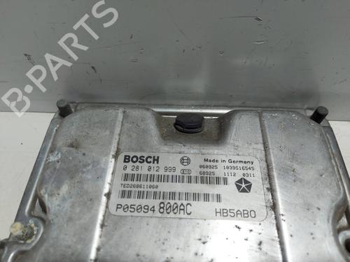 Engine control unit (ECU) CHRYSLER VOYAGER IV (RG, RS) 2.8 CRD | BP21558496M57 