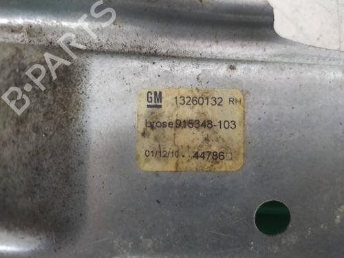 Rear right window mechanism OPEL ASTRA J (P10)  | BP10918089C25 