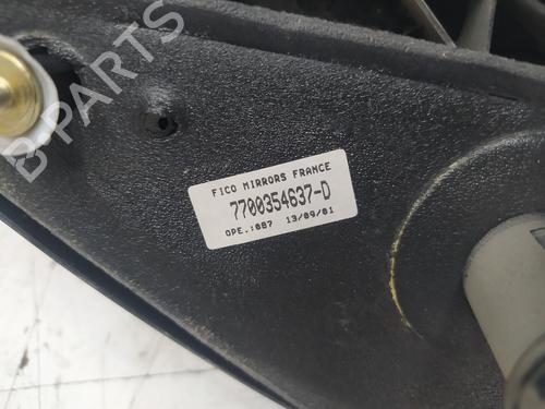 Right mirror RENAULT KANGOO (KC0/1_) D 65 1.9 (KC0E, KC02, KC0J, KC0N) | BP20725525C27 