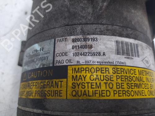AC compressor RENAULT MEGANE II Estate (KM0/1_) 1.9 dCi (KMRG, KM1G, KM0G, KM2C) | BP19515228M34 