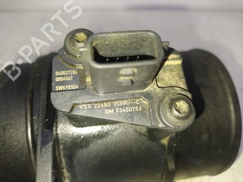 Mass air flow sensor RENAULT MASTER III Van (FV)  | BP24937879M95 