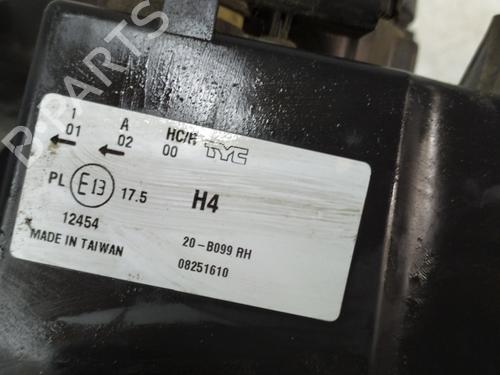 Right headlight OPEL VIVARO A Van (X83) | BP32470417C29