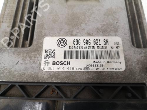 Engine control unit (ECU) SEAT ALTEA XL (5P5, 5P8)  | BP8701069M57 