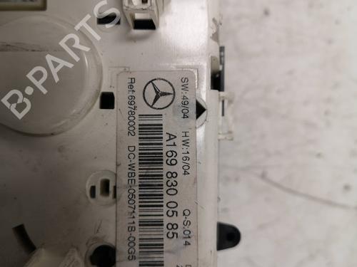 Climate control MERCEDES-BENZ A-CLASS (W169) A 160 (169.031, 169.331) | BP12512288I5 