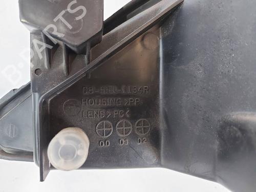 Right headlight RENAULT MEGANE I (BA0/1_) 1.9 dTi (BA08, BA0N) | BP8707405C29 