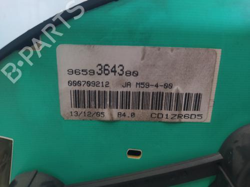 Instrument cluster CITROËN BERLINGO / BERLINGO FIRST MPV (MF_, GJK_, GFK_) 1.9 D (MFWJZ) | BP28426283C47 