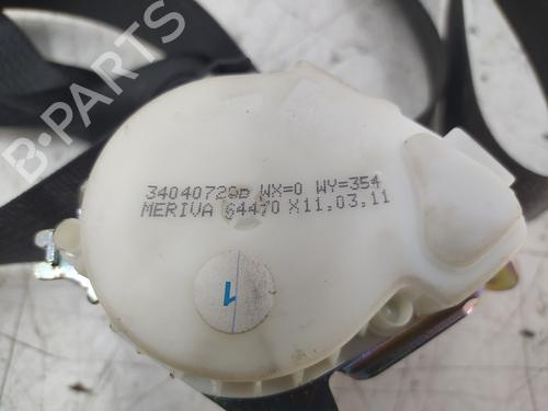 Front right seatbelt OPEL MERIVA B MPV (S10) 1.6 CDTI (75) | BP25771882I25 