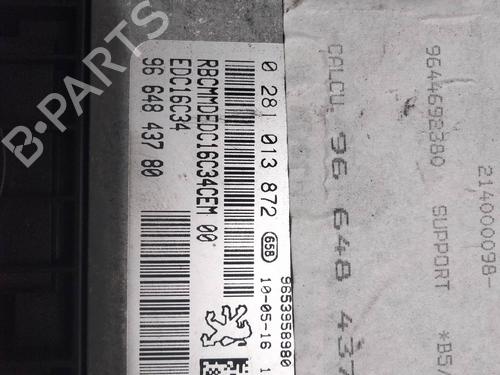 Engine control unit (ECU) CITROËN C4 I (LC_)  | BP11858862M57 