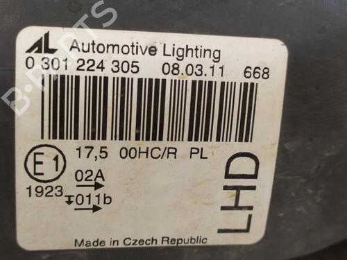 Left headlight FORD FIESTA V (JH_, JD_) 1.4 TDCi | BP31045168C28
