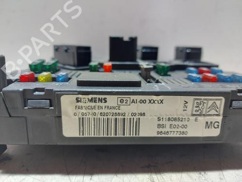 Fuse box PEUGEOT 206 Hatchback (2A/C) 1.4 LPG | BP18875690E1 