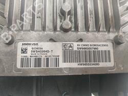 Engine control unit (ECU) PEUGEOT 407 (6D_) 2.0 (6DRFNB, 6DRFNE) | BP8702188M57 
