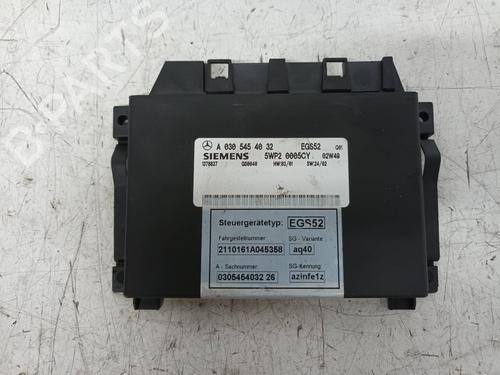 Versnellingsbakregeleenheid MERCEDES-BENZ E-CLASS (W211) E 270 CDI (211.016) (177 hp) 11286034