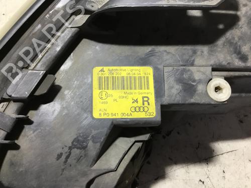 Right headlight AUDI A3 (8P1)  | BP27206907C29 