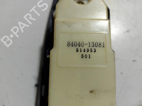Left front window switch TOYOTA COROLLA Verso (_E12_) 1.8 VVT-i (ZZE122_, ZZE122R) | BP21167951I27 