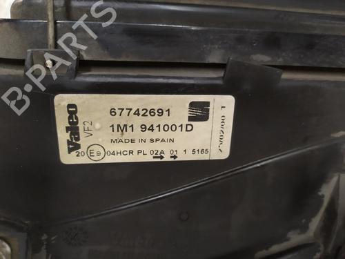 Left headlight SEAT LEON (1M1)  | BP29607849C28 