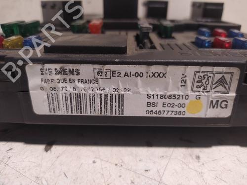 Fuse box PEUGEOT 206 Hatchback (2A/C) 1.4 HDi eco 70 | BP11086273E1 