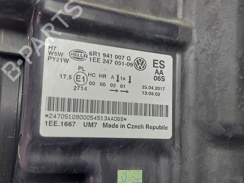 Left headlight VW POLO VI (AW1, BZ1, AE1) 1.0 | BP33053257C28 - Image 3