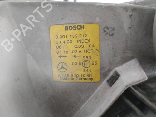Right headlight MERCEDES-BENZ A-CLASS (W168) A 160 (168.033, 168.133) | BP8699067C29 