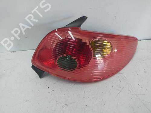 Used Right taillight PEUGEOT 206 Hatchback (2A/C) 1.4 LPG (75 hp) 18909310